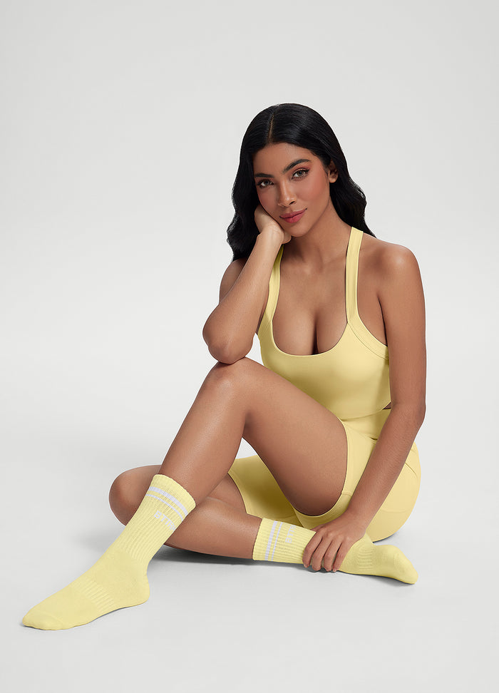 Chaussettes unisexes mi-hautes