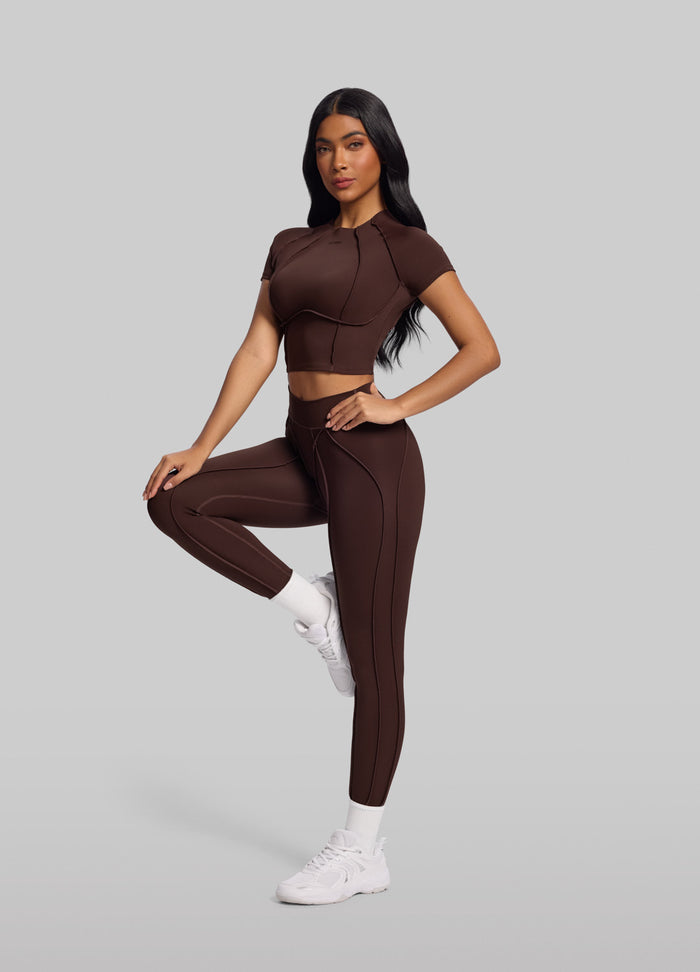 Легінси з контурними швами