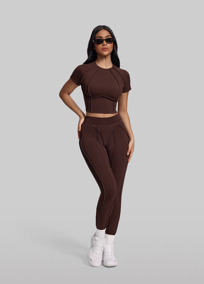 Легінси з контурними швами