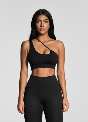 
                Asymmetrical Sports Bra
              