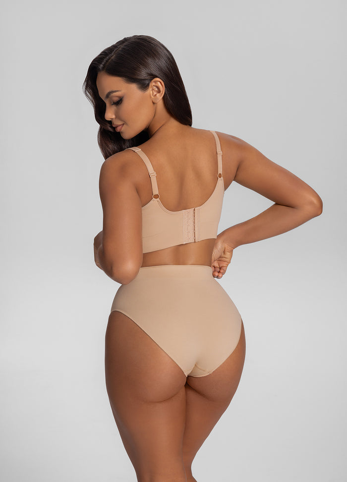 Seamless Mid-Rise Tummy-Control Butt-Lifting Sculpting Briefs Duo