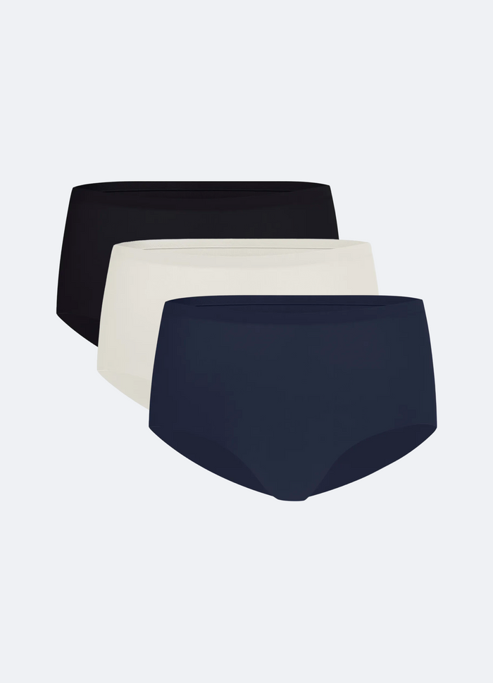 Set da 3 Culotte Senza Cuciture a Vita Media