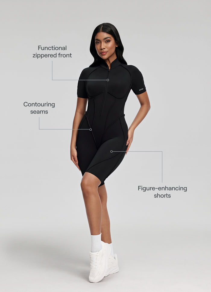 Closed-Back Shorts Catsuit