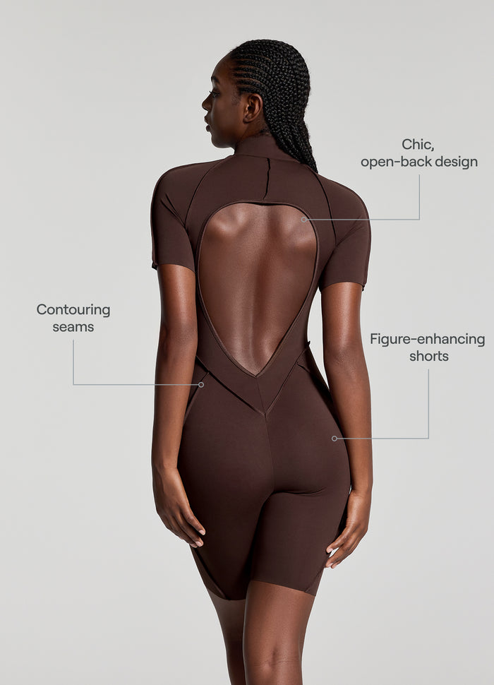 Sleek Shorts Catsuit