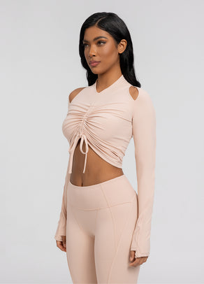 
                Verstellbares Crop-Top
              