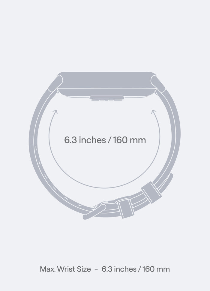 Correa de cuero para el BetterMe Fitness Tracker