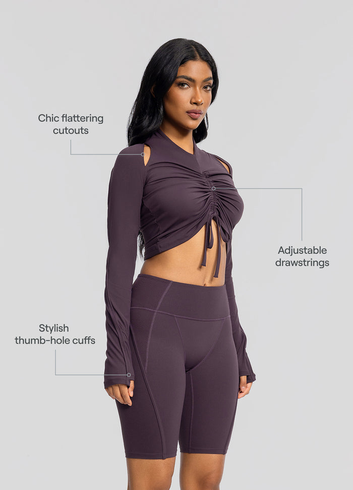 Verstellbares Crop-Top