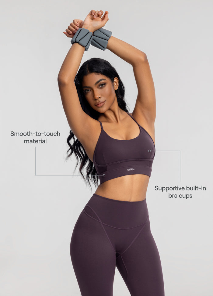 Sutiã de Costas Cruzadas Sem Costura