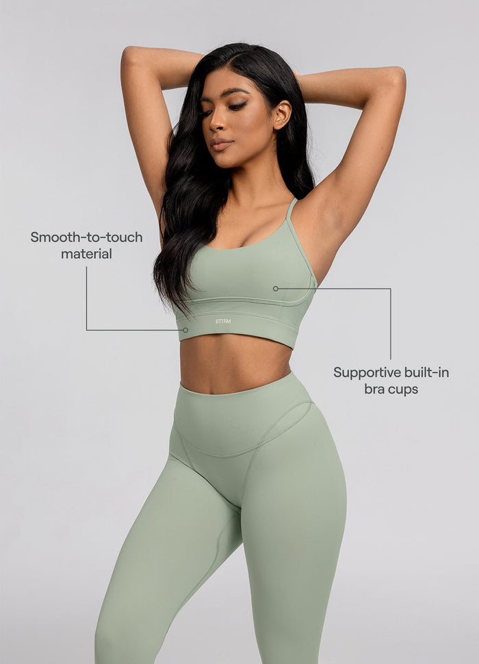 Seamless Crossback Bra