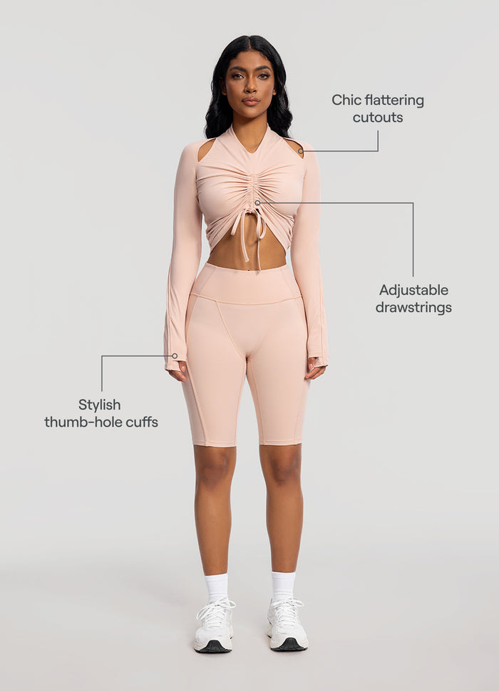 Verstellbares Crop-Top