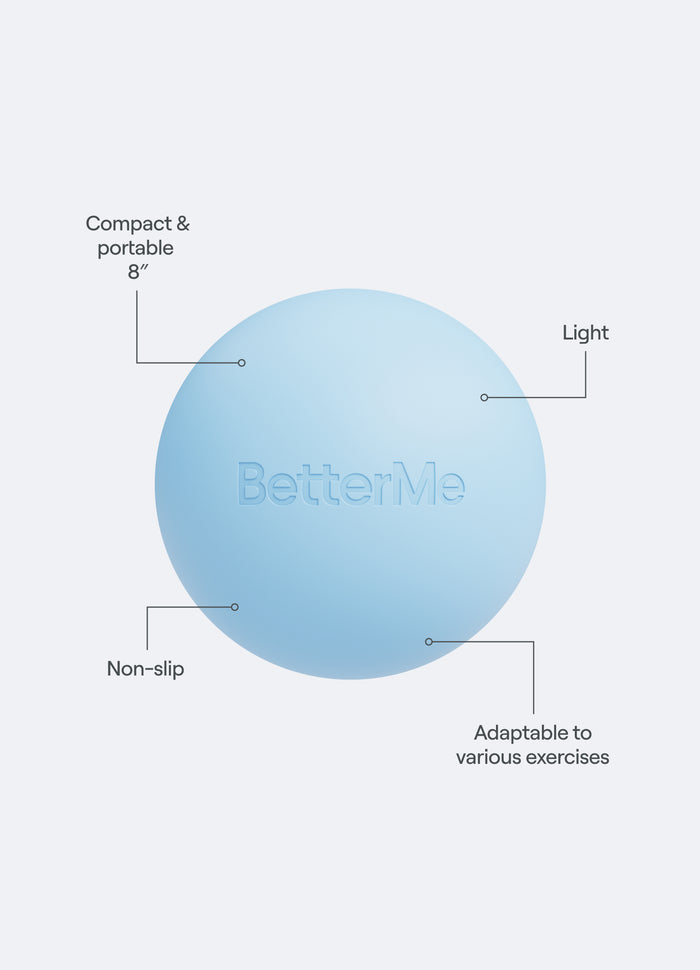 Balón de pilates suave