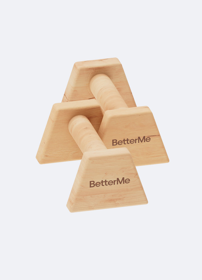 Poignées de pompes en bois