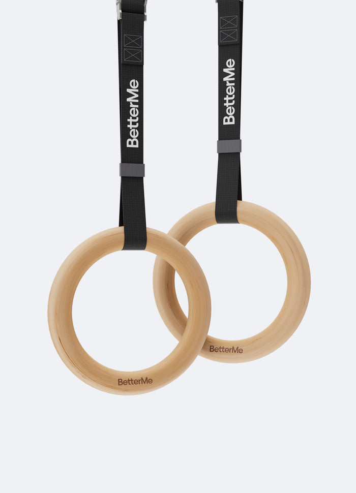 Aros de gimnasia de madera