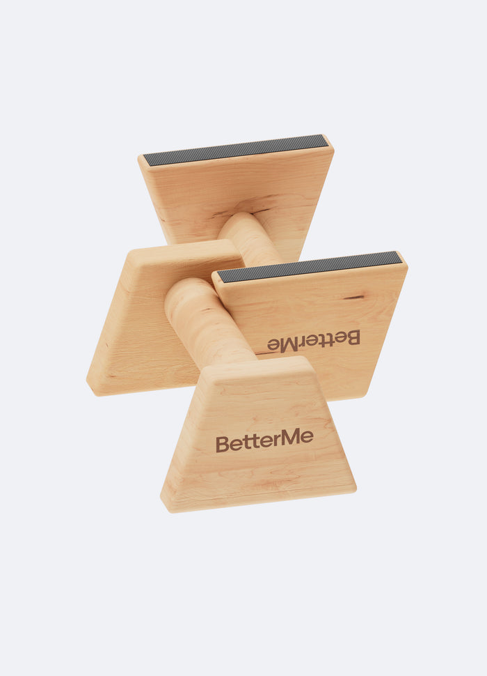 Poignées de pompes en bois