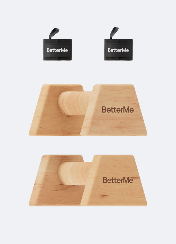 Poignées de pompes en bois