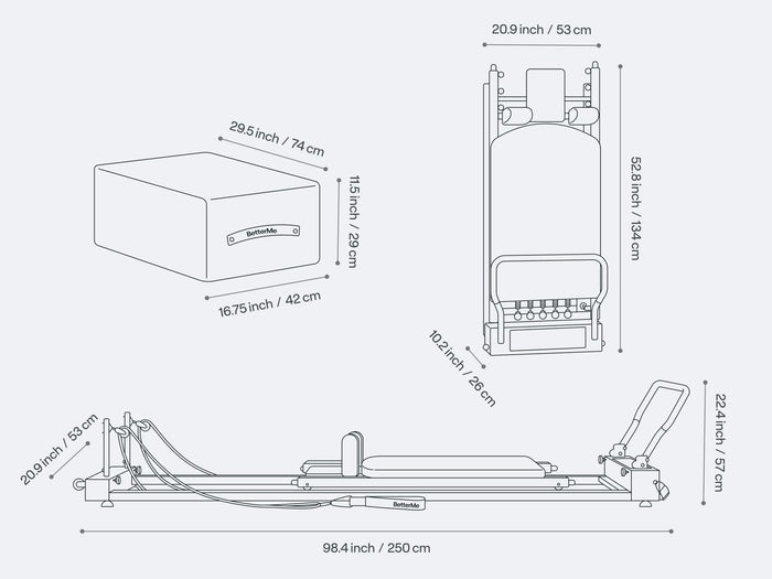 Reformer de Pilates BetterMe